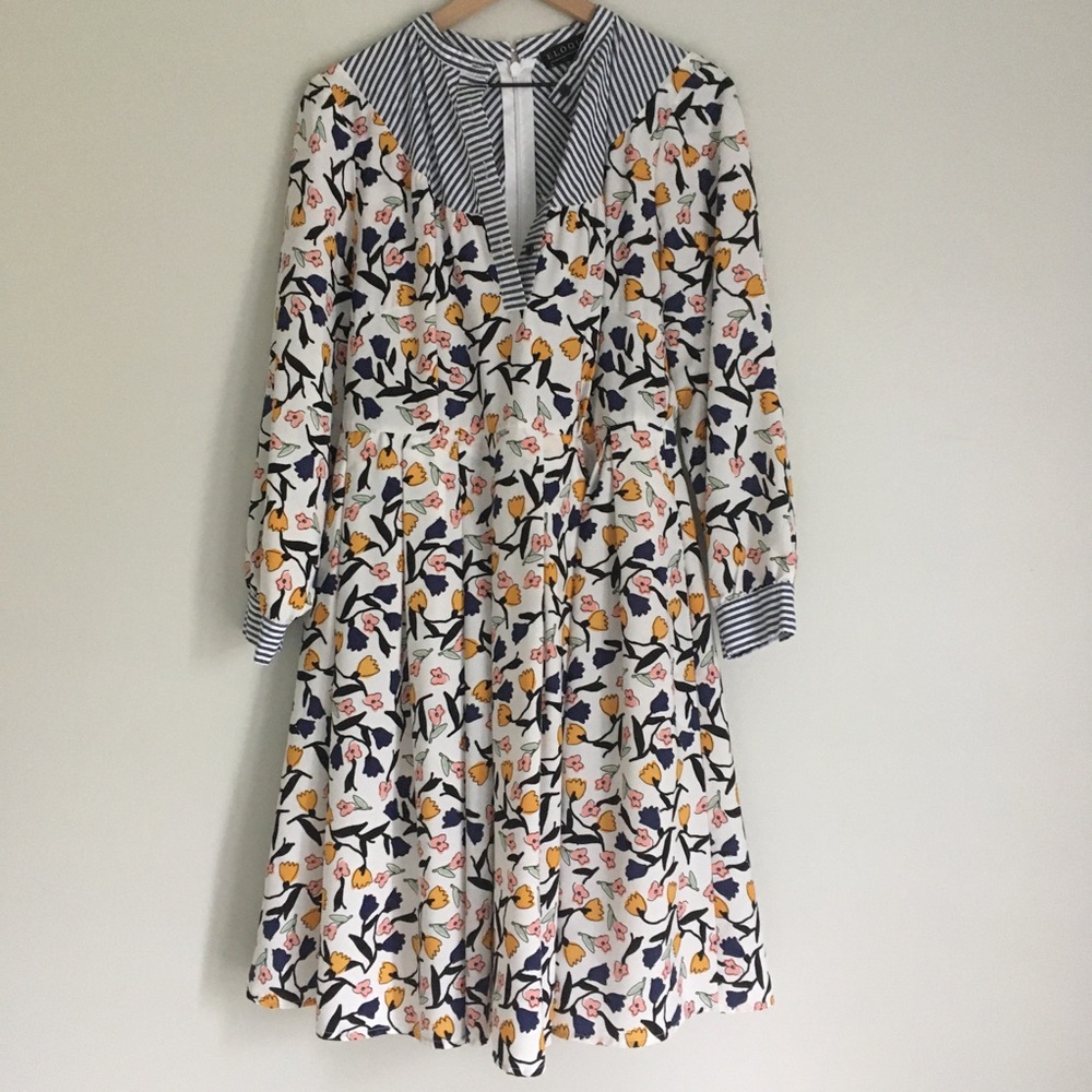 Eloquii Fit and Flare Dress 14